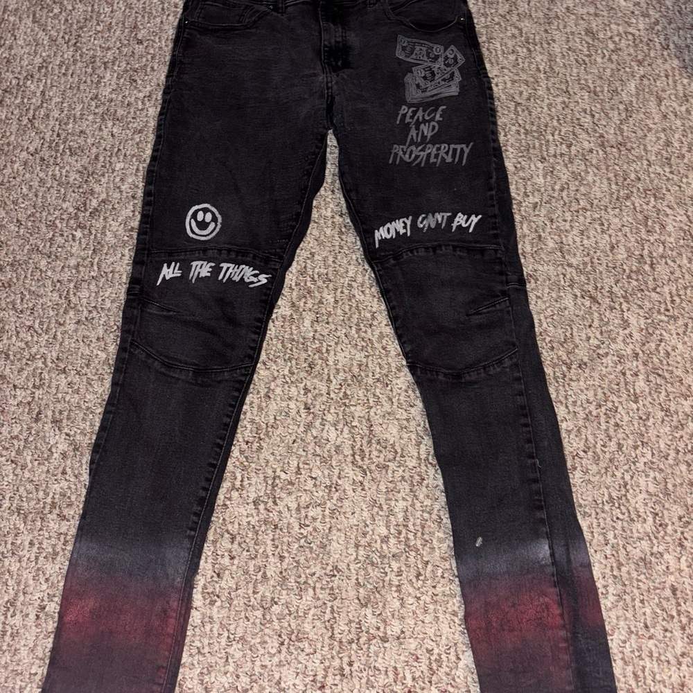 Black Pike Men's Jeans 32 x34